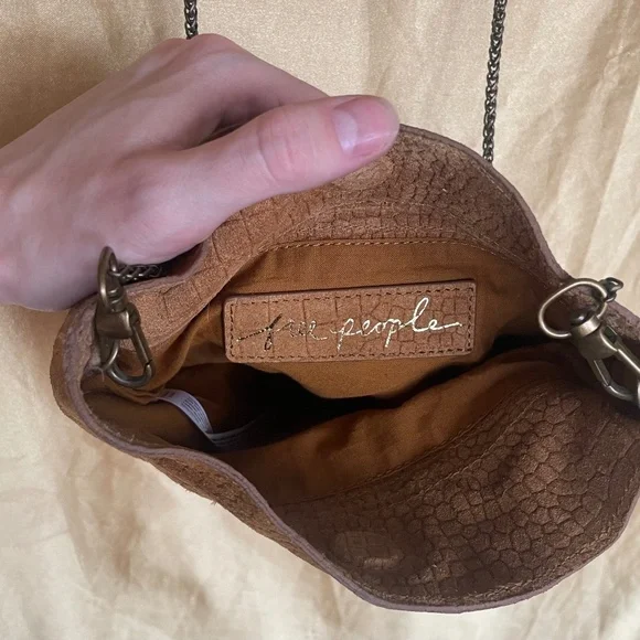 Cow Leather Free People Purse - Picture 1 of 4